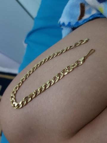 Pulseira ouro 18 k - Foto 4