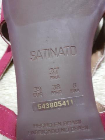 Sapatilha rosa pink santinato 37 - Foto 6