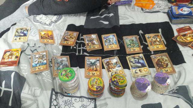 Colecionáveis, yugioh, mithomania e dracomania