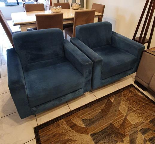 Conjunto de Poltronas giratórias