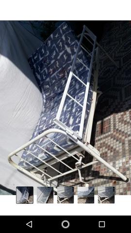 Cama hospitalar grade removível cabeceira e pés reguláveis