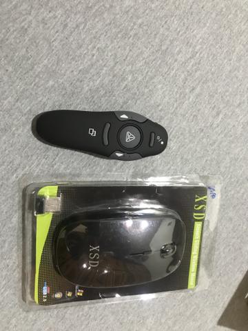 Passador de slides + mouse sem fio