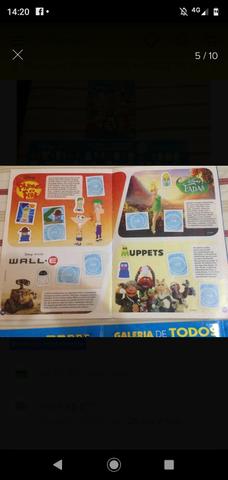 Album Gogo's DISNEY CRAZY BONES LER TUDO Com algumas FIGURINHAS coladas - Foto 3