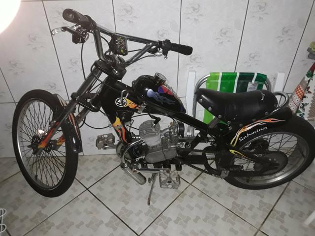 Bicicleta chopper motorizada R$1300 - Foto 4