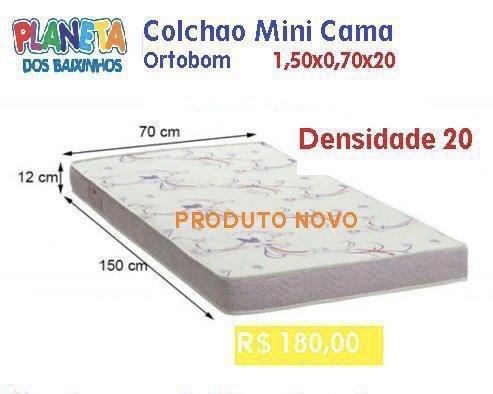 Colchao - medida Infantis