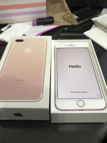 Iphone 7 plus 128gb rose