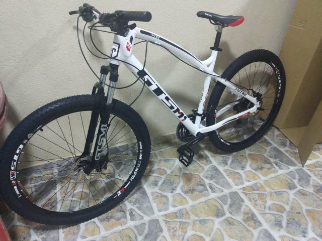 Bicicleta gts 27 velocidade freio hidráulico