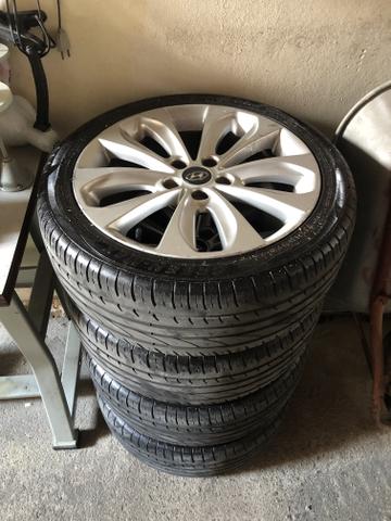 Roda original Sonata aro 18 - Foto 2