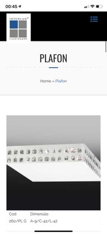 Plafon Luminária - Foto 6