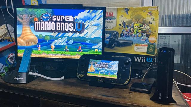 Nintendo Wiiu Edição limitada Zelda Destravado