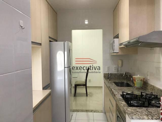 Apartamento com 1 dormitório para alugar, 57 m² por R$ 1.850,00/mês - Jardim das Colinas - - Foto 4