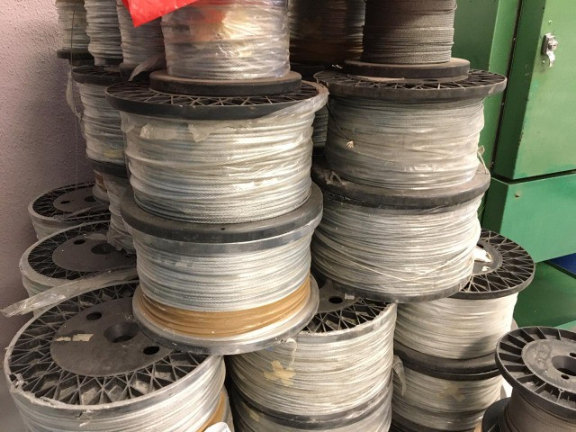 Cabo De Aço Galvanizado 5/32" 6x7 Af - Torção Regular Z (abnt 355)