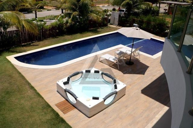 Casa de luxo mobiliada 6 quartos em Guarajuba/Camaçari-BA - Foto 5