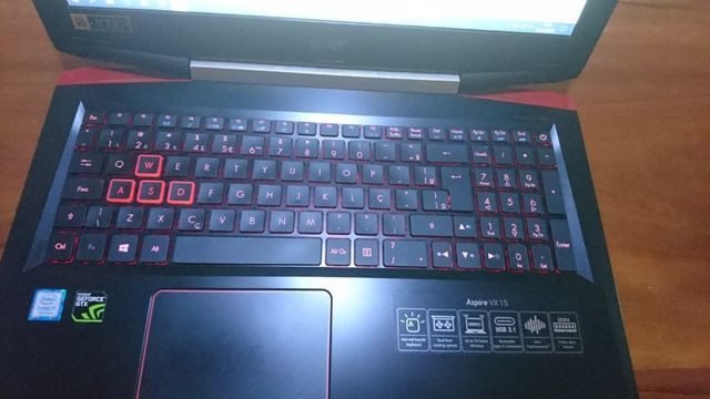 Notebook Acer Aspire VX5-591G-78BF Core i7-7700HQ - Foto 2