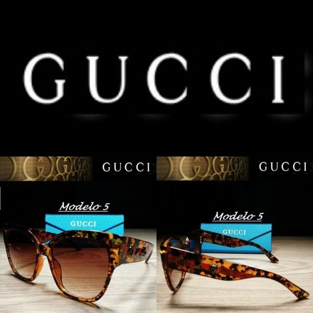 Óculos Feminino Gucci 8311 Retangular com Proteção UV - Foto 5