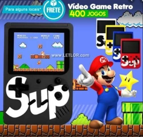Video Game Portátil Game Player Muitos Jogos Inclusos