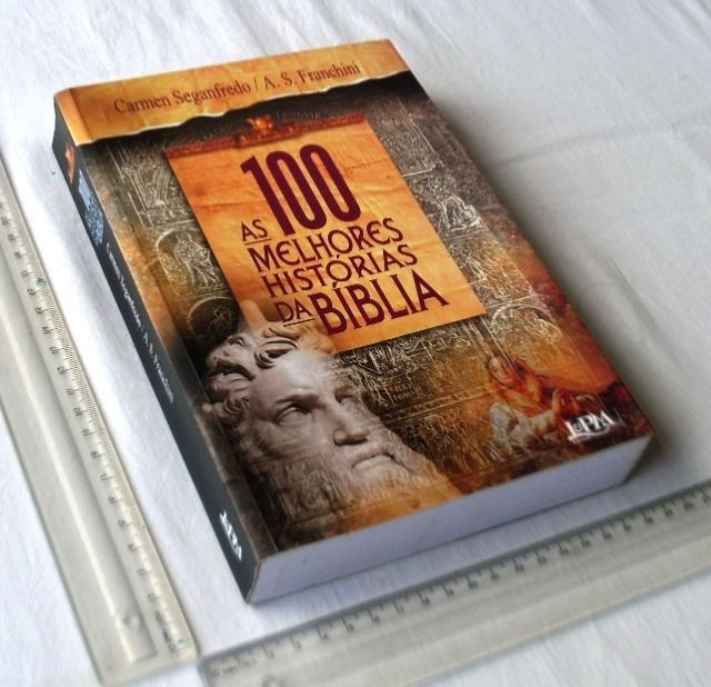 Livro Religioso - As 100 Melhores Histórias da Bíblia - Carmen Seganfredo - 2005