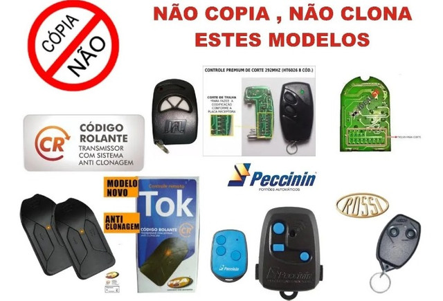 Controle Remoto Alarme Portão Eletrônico Copiador - Foto 3