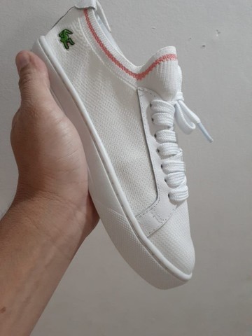Tênis Lacoste fem núm 34/35 novo na Caixa - Roupas e calçados - República,  São Paulo 979721137 | OLX