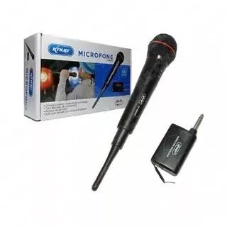 Microfone sem fio profissional knup