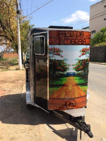 Carretinha Luxo para Transporte 2 Animais - Foto 3