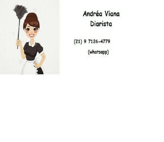 Andréa Viana Diarista/ serviços gerais