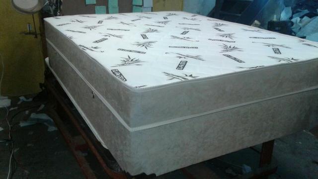 Cama casal,/ viúva conjugada em molas linha Confort 12 x R$ 54.00