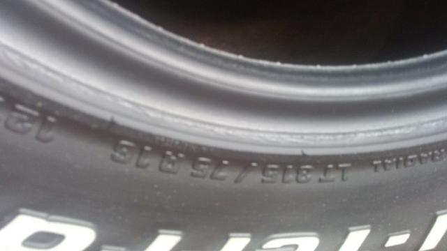 Pneu BF 315/75r16 All Terrain (JOGO) - Foto 5