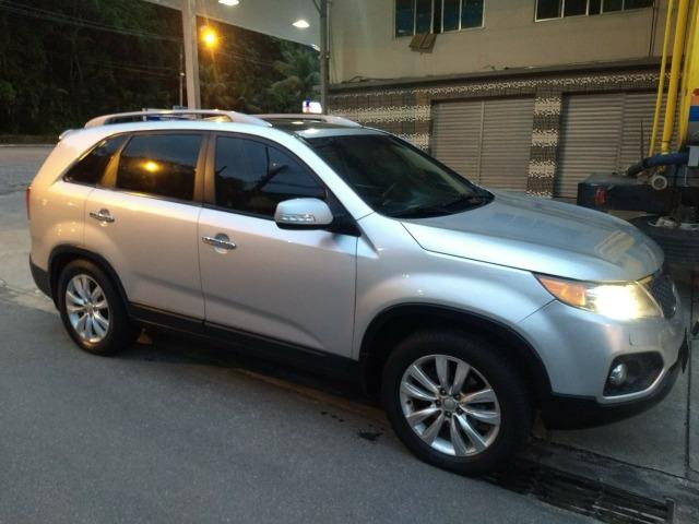Sorento EX 3.5 V6 4WD- Top 7L - Teto panorâmico - Único DONO - Consigo financiamento- 2011 - Foto 4