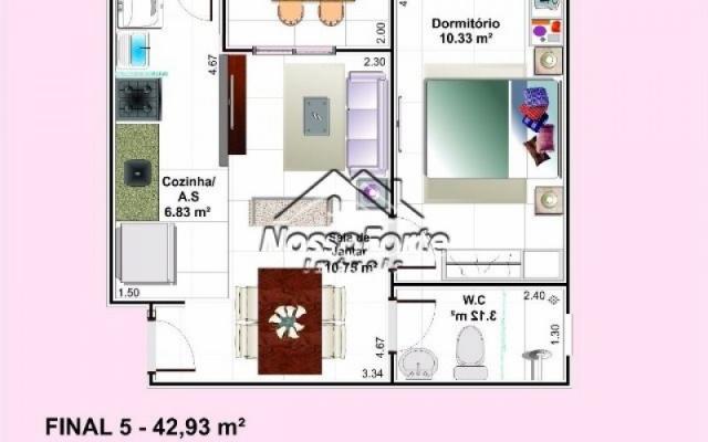 Apartamento Vista para o Mar no Caiçara em Praia Grande - Foto 10