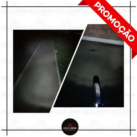 Lanterna Farol Led dianteiro de bicicleta - Foto 2