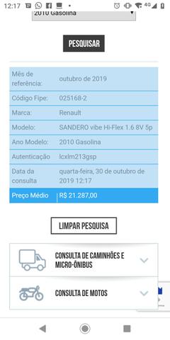 Sandero Vibe Hi-Flex 1.6 8V 5p - Foto 12