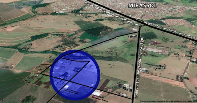 Área com Ótima Localização para Locação em Mirassol