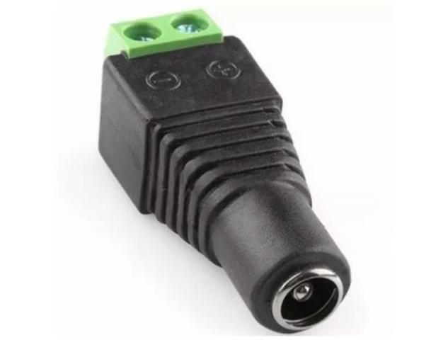 Conector Plug P4 Macho Cftv kit Macho e Femea   Adaptador Alimentação Bnc COD-CP43   - Foto 2