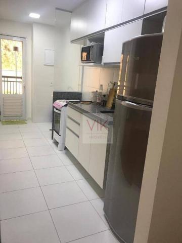 Apartamento com 2 dormitórios para alugar, 86 m² por r$ 2.400/mês - jardim ypê - paulínia/ - Foto 10