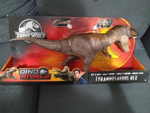 Jurassic World Tyrannosaurus Rex De Batalha - Mattel