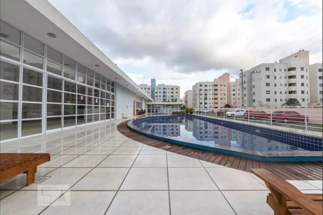 DE 700 a 1.100 por mês, apartamento com 2 dorm. e sacada com churrasqueira em Palhoça - Foto 3