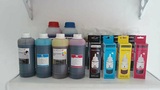 Tintas de 500ml para impressora Epson HP e Canon