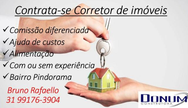 Contrata-se Corretor de imoveis com ou sem experiencia, Belo Horizonte