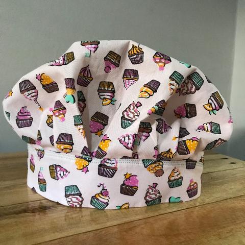 Jogo Touca + Avental -cupcake- sob encomenda - Foto 2