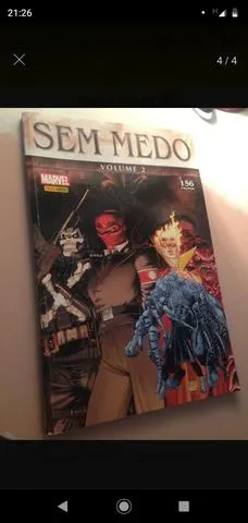 Hq Luxo Sem Medo Marvel Comics Panini Ler Tudo Usado