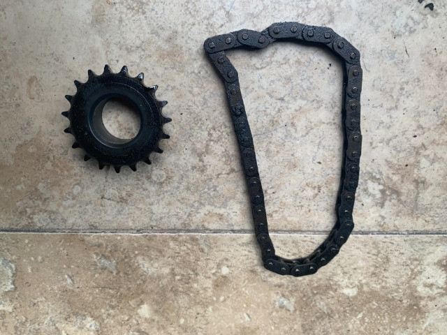 Engrenagem/corrente virabrequim renault sadero/logan 1,6 flex original