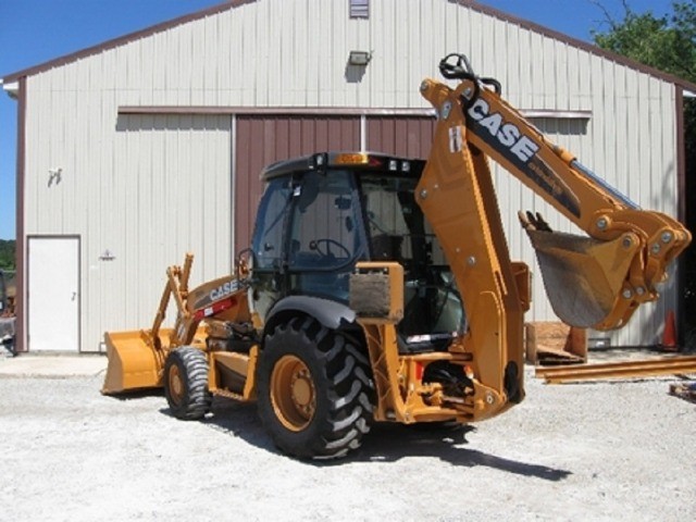 retro escavadeira case 580 n. - Foto 5