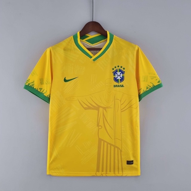 Camisa Brasil Lançamento Premium AAA+ Qualidade oficial seleção Brasileira 21/22