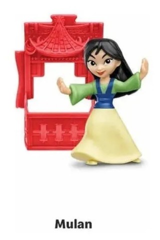 Mulan Princesa Disney Mcdonalds Mc lanche