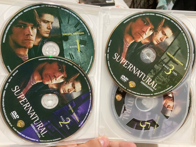Supernatural Terceira Temporada Completa Original - Foto 3