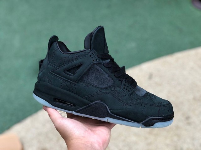 Air Jordan 4 retro X KAWS "Black" - Foto 2