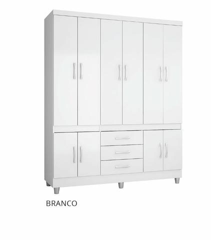 Guarda roupa 6 portas 3 gavetas