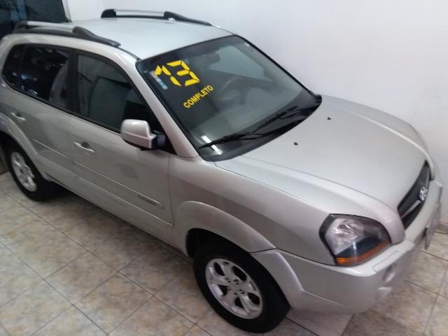 Hyndai Tucson Top autom. noiva troco e financio aceito carro ou moto maior ou menor valor - Foto 9