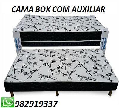 Peça Agora e Receba No Mesmo dia Cama box com Auxiliar Nova Apenas 599,00